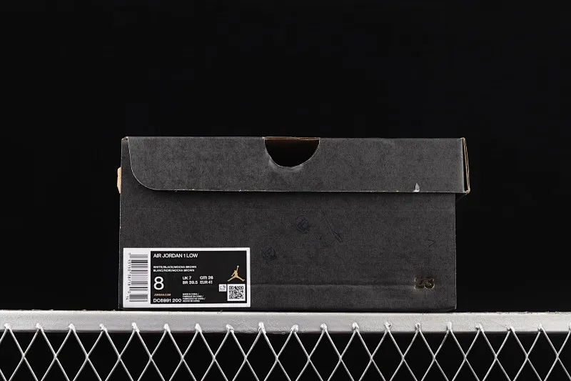 All categories Air Jordan Jordan series basketball shoes Air Jordan 1 Low Air Jordan 1 Low AJ1 Joe 1 white brown low-top cultural and leisure sports sneakers DC6991-200
